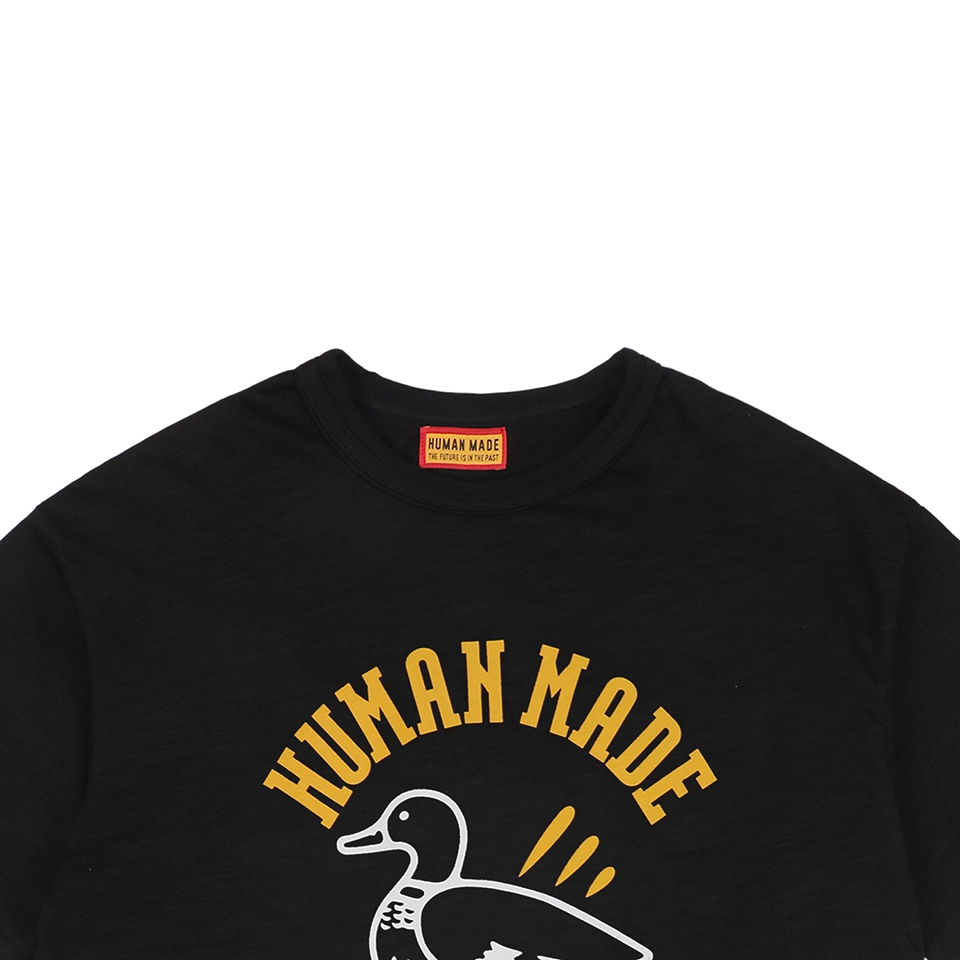 Human Made Arc Letter & Duck Graphic Print T-Shirt16.jpeg