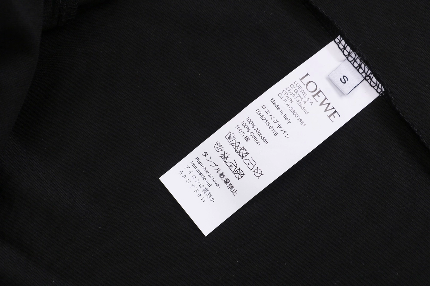 Wash tag
