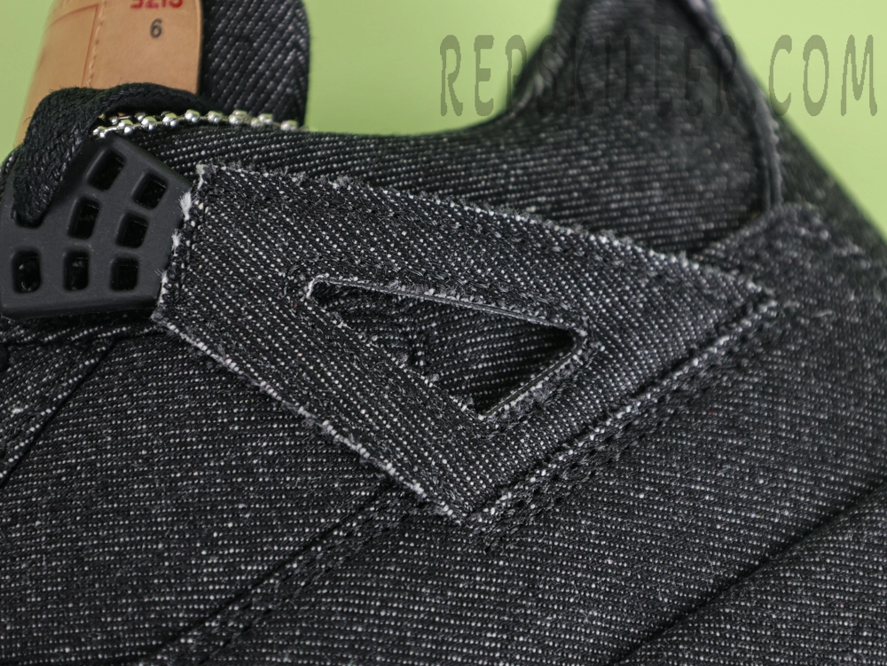 Levi’s x Air Jordan 4 “Black Denim”10