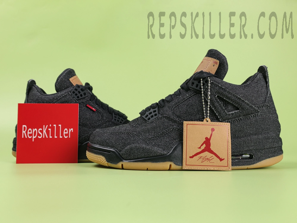 Levi’s x Air Jordan 4 'Black Denim'
