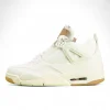 Le x Air Jordan 4 Retro 'White Denim' 2018