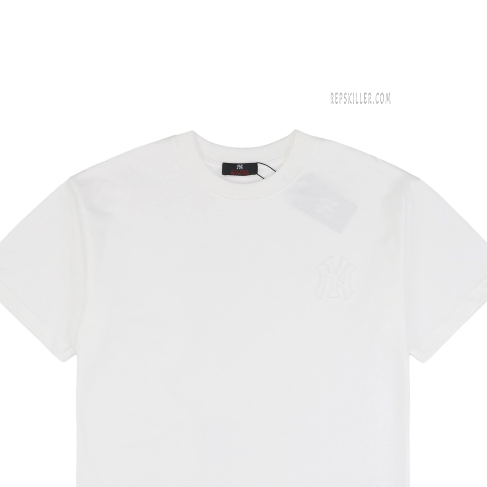 MLB NY Logo High-Low Hem Embroidered T-Shirt10.jpeg