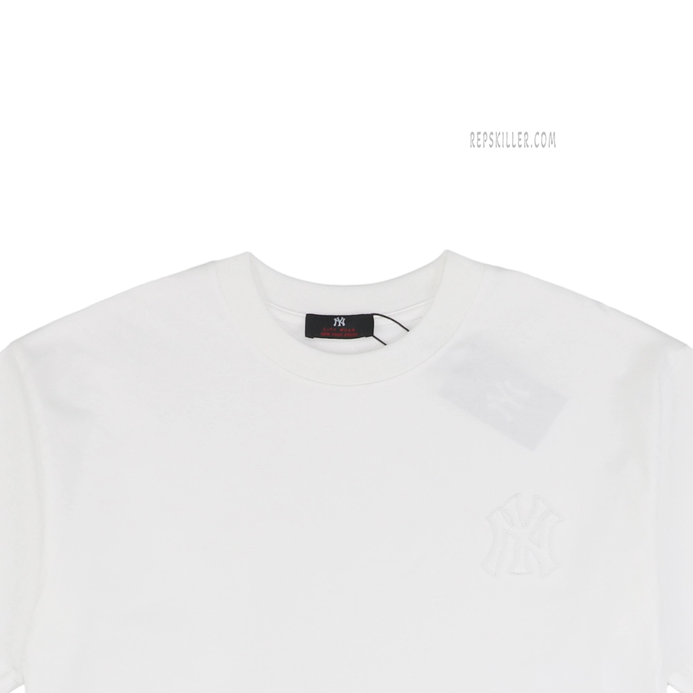 MLB NY Logo High-Low Hem Embroidered T-Shirt11.jpeg