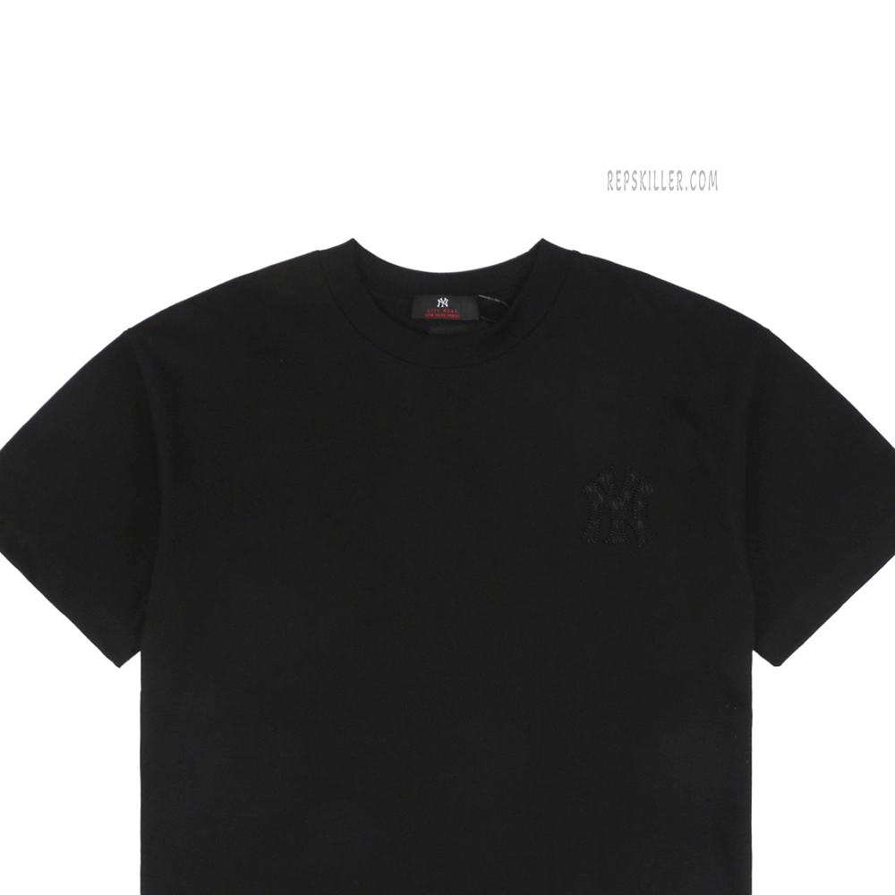 MLB NY Logo High-Low Hem Embroidered T-Shirt3.jpeg