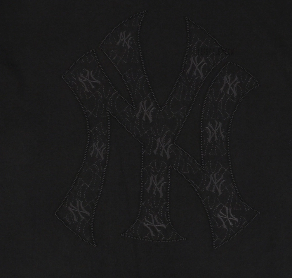 MLB NY Logo High-Low Hem Embroidered T-Shirt8.jpeg