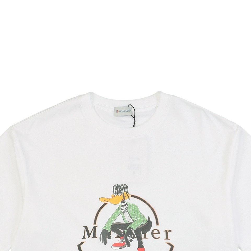 Mxxcler Dreadlock Duck Character Print T-Shirt1.jpeg