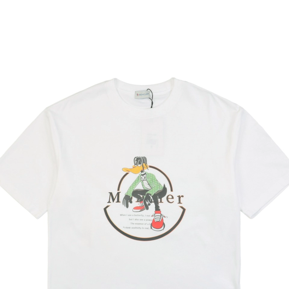 Mxxcler Dreadlock Duck Character Print T-Shirt2.jpeg