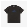 OFF WHITE Anchor & Blue Letter Washed T-Shirt