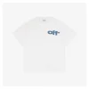 OFF WHITE Bold Blue OFF Letter Graphic T-Shirt