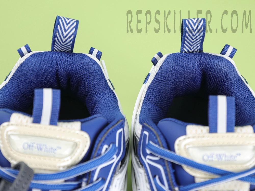 Off-White c:o Virgil Abloh Be Right Back Track Runner White:Blue12
