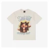 Saint Michael Crucifixion Palm & Jesus Graphic T-Shirt