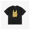 We11done Trash Bag Graphic Print T-Shirt (Black/White)