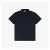 BBry Oak Leaf Equestrian Embroidery Polo T-Shirt (Black/White)