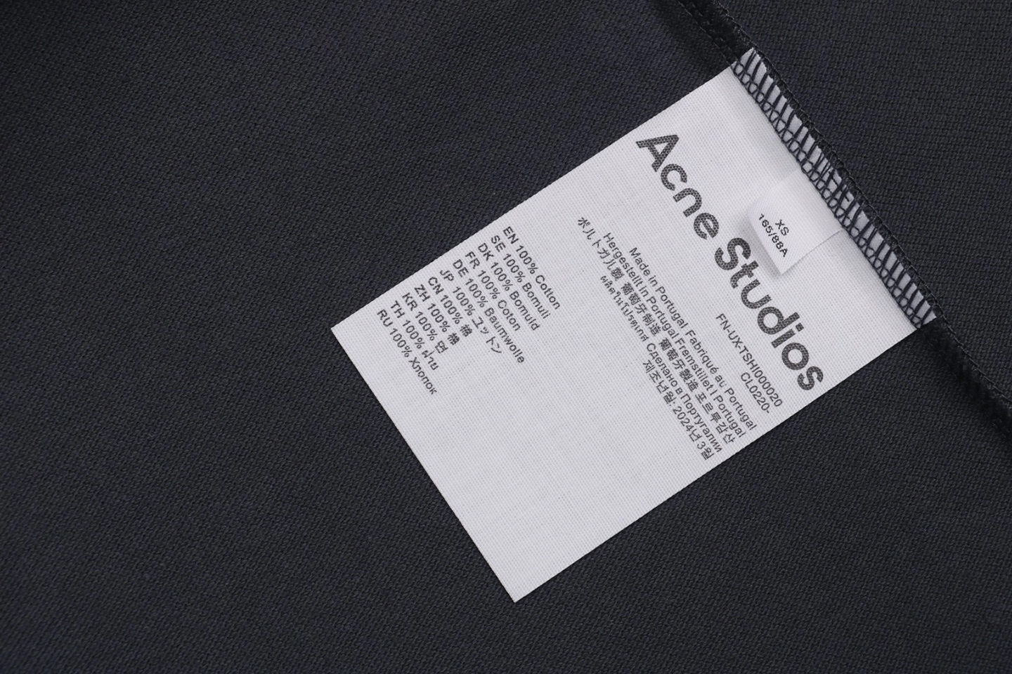 Wash tag