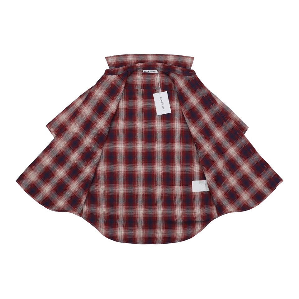 Acne Studios Red and White Check T-Shirt9.jpeg