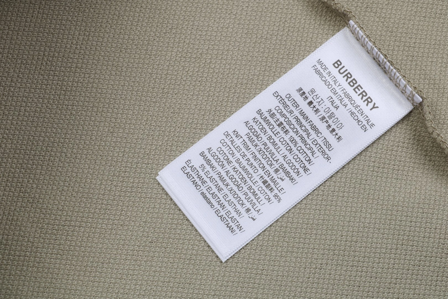Wash tag