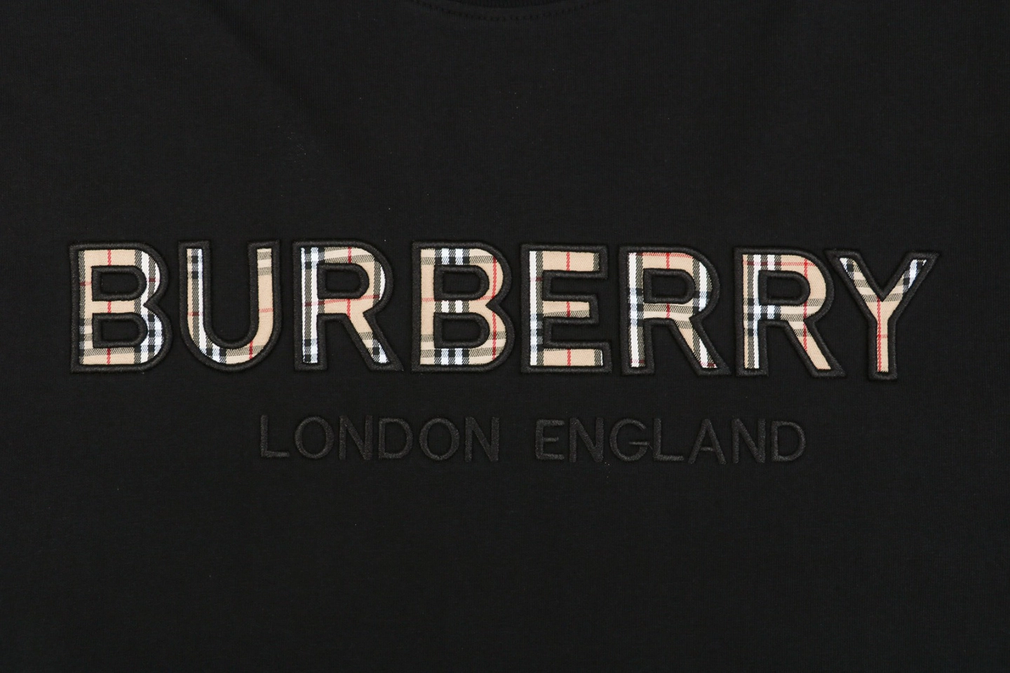Front logo letter print