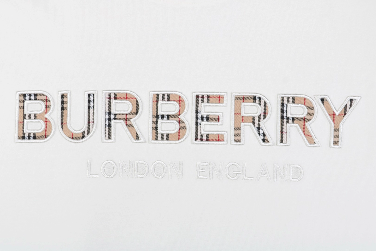 Front logo letter print