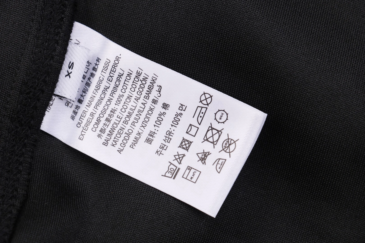 Wash tag