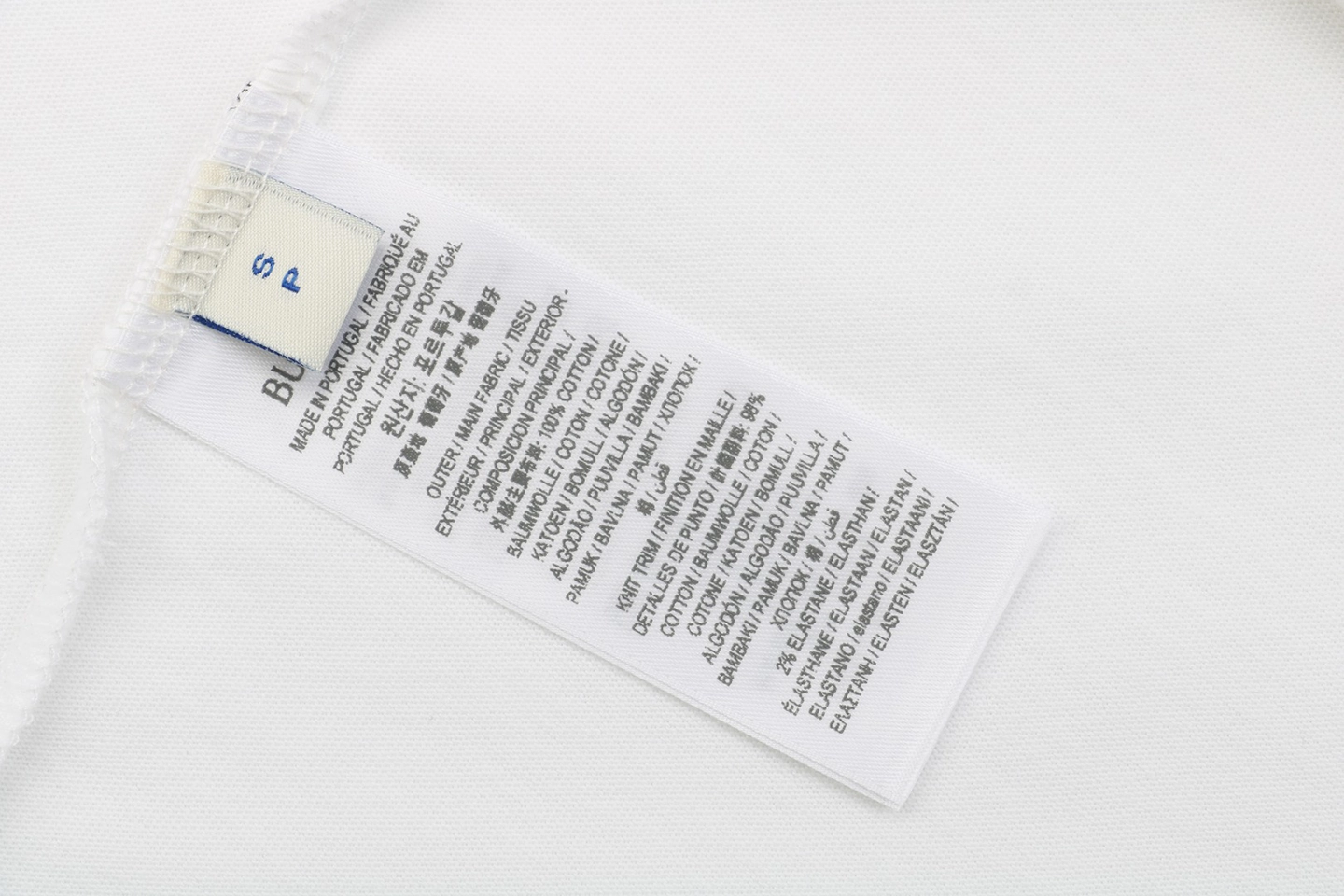 Wash tag