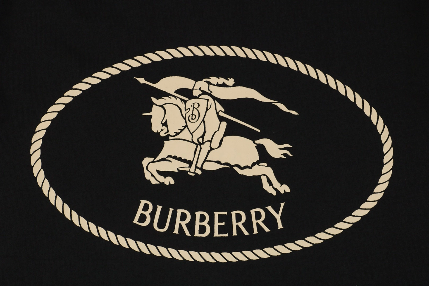 Front logo print
