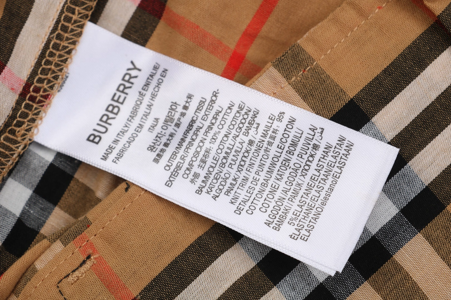 Wash tag