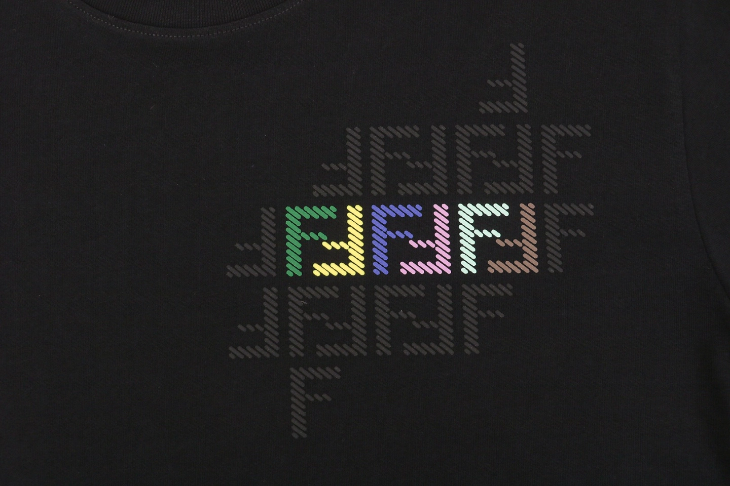 Front side print Black