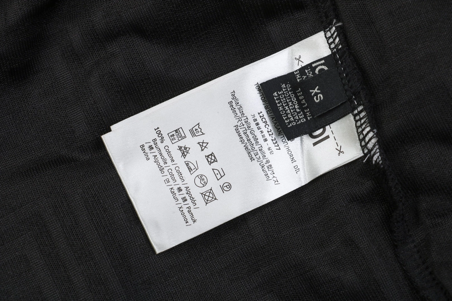 Wash tag