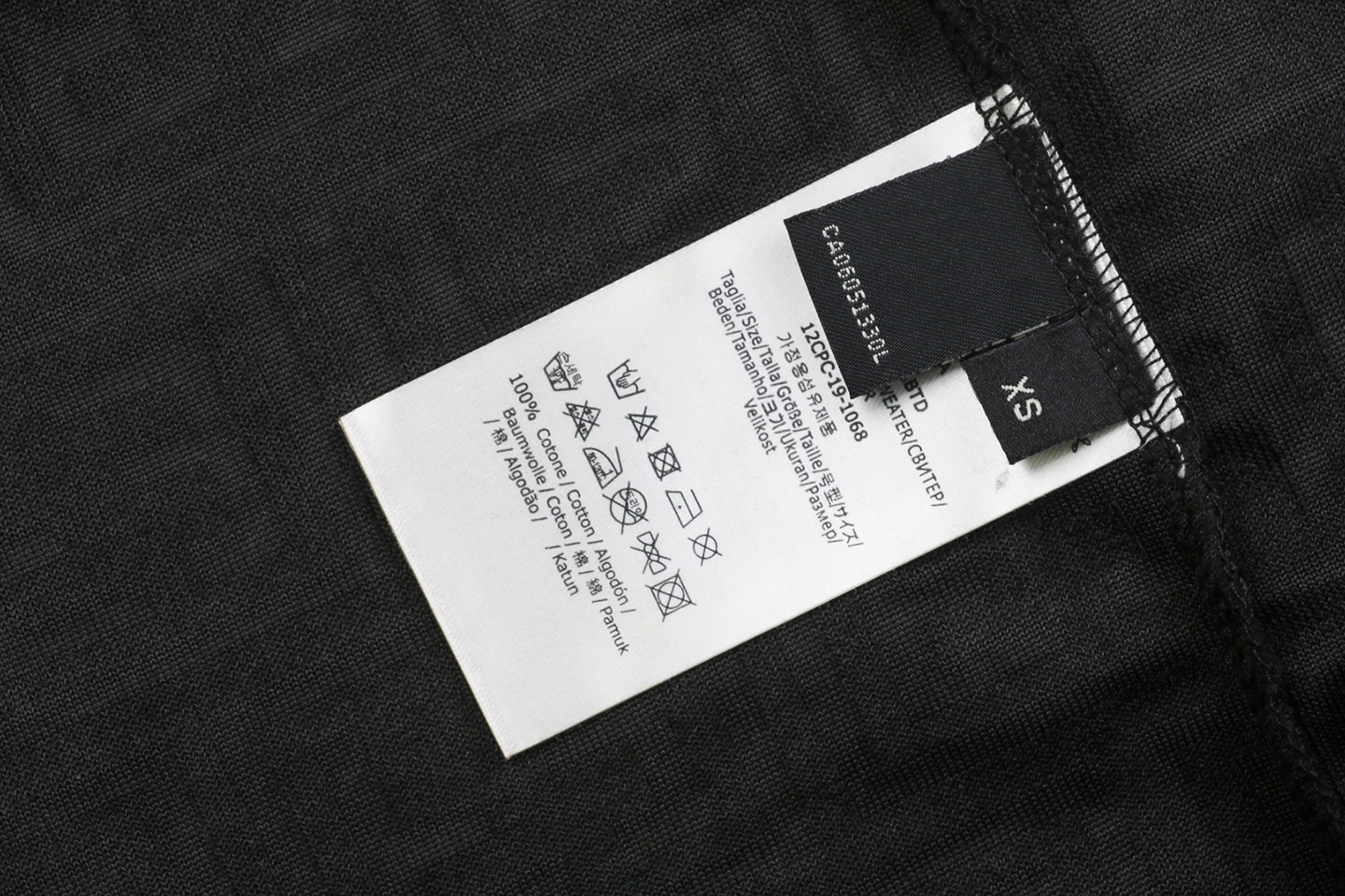 Wash tag