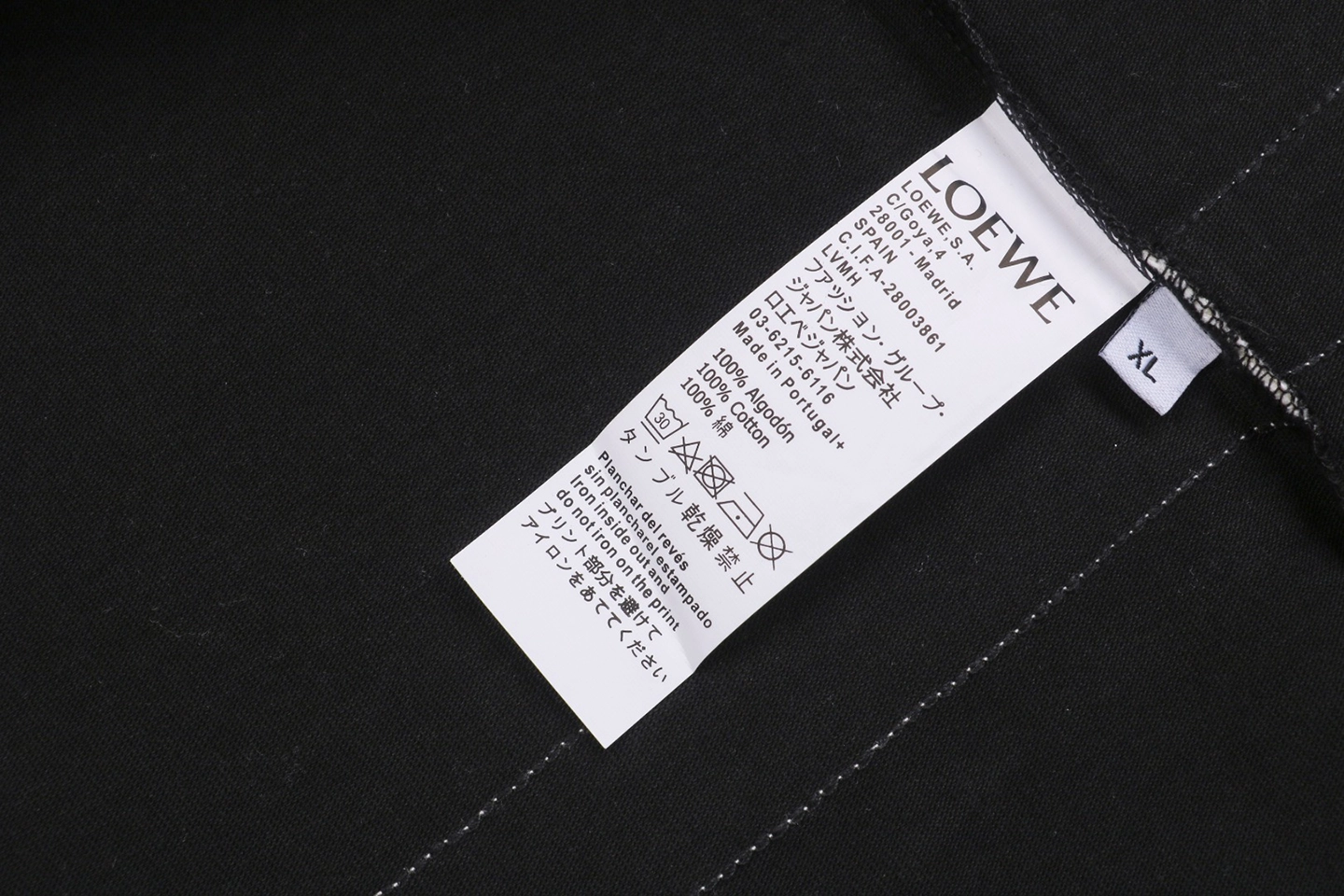 Wash tag
