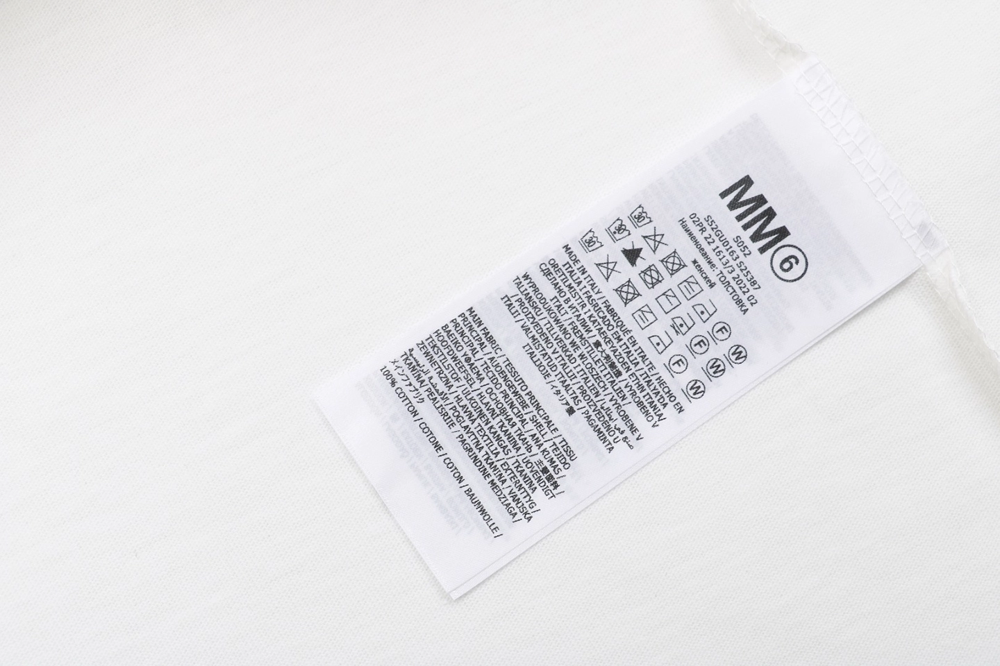 Wash tag
