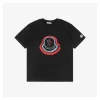 Mxxcler Hand-Painted Logo Graphic T-shirt (Black/White)