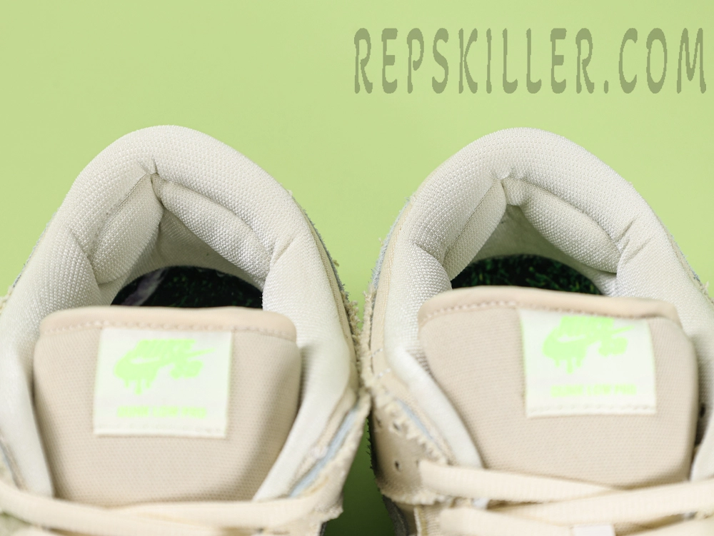 Nike SB Dunk Low Off-White:Volt-Light Green ‘Mummy’13