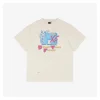 Saint Michael Astronaut Stain Effect Graphic T-shirt