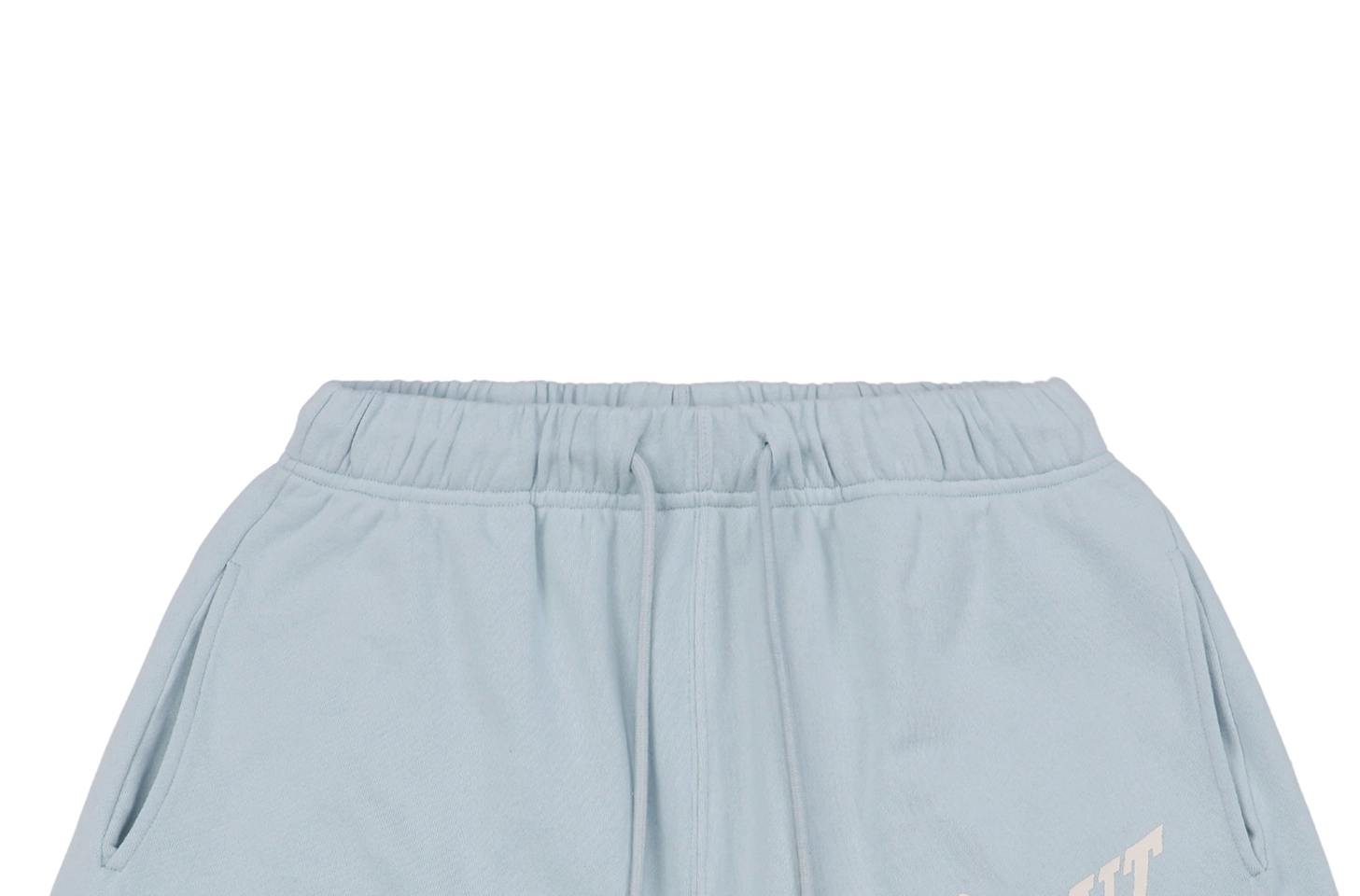 Saint Michael Ribon Saint Graphic Shorts Blue