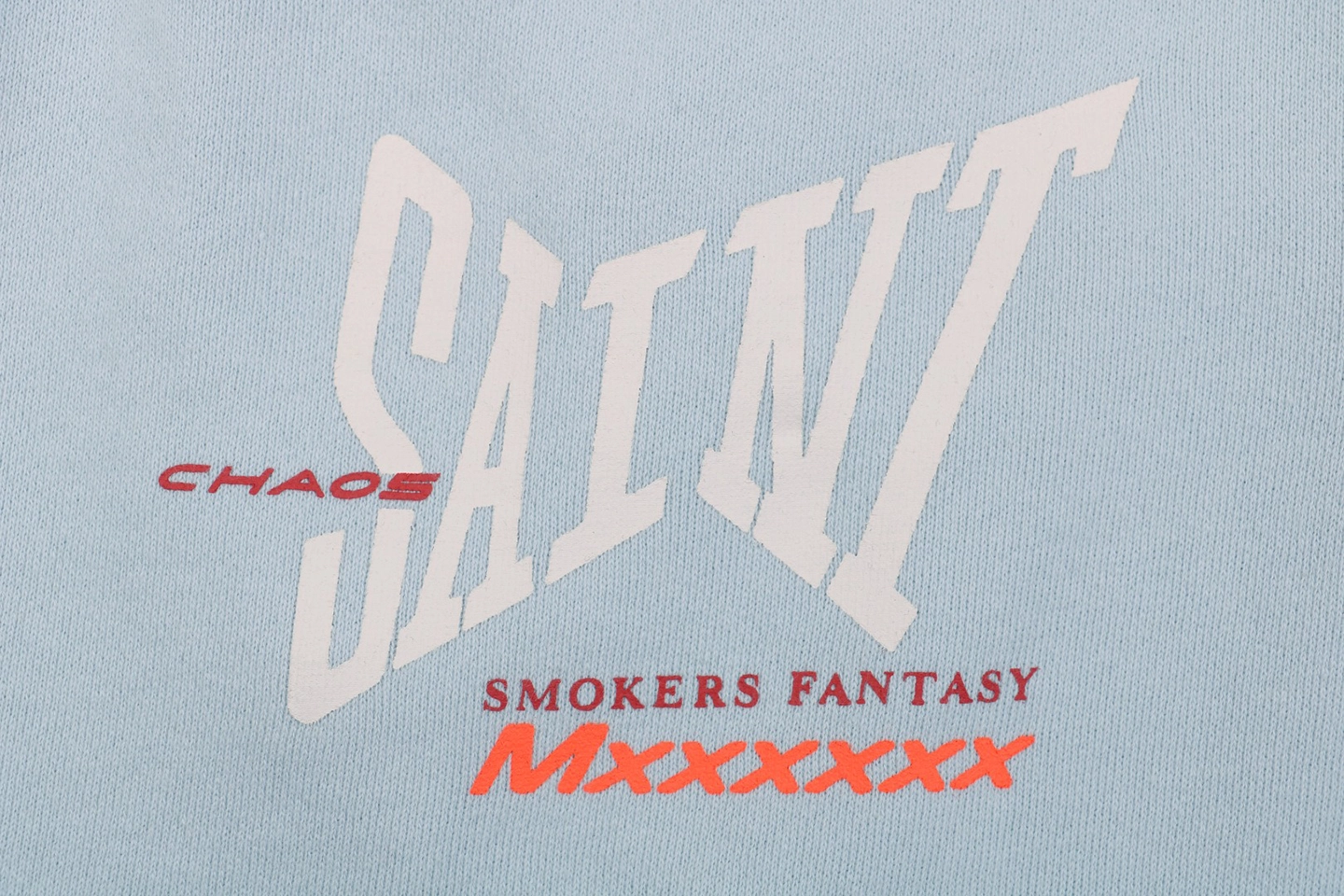 Front side Logo print Blue