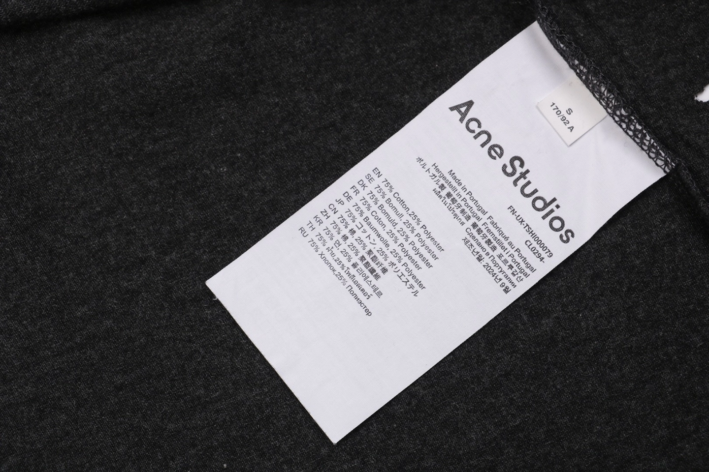 Wash tag