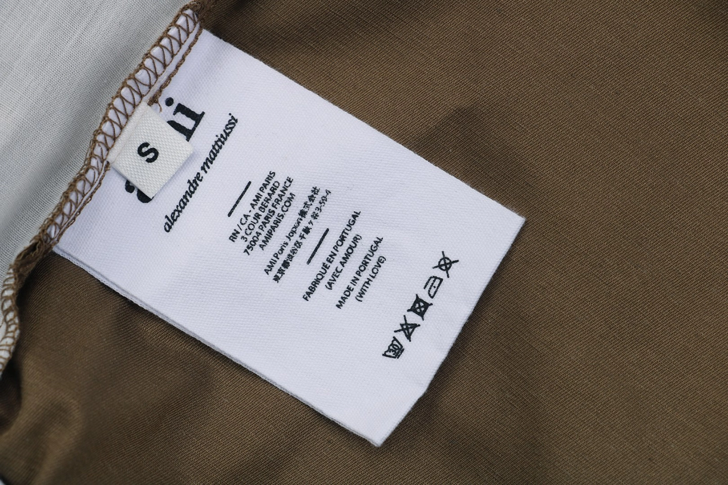 Wash tag