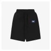 BBry Back Pocket Equestrian Label Shorts (Black/White)