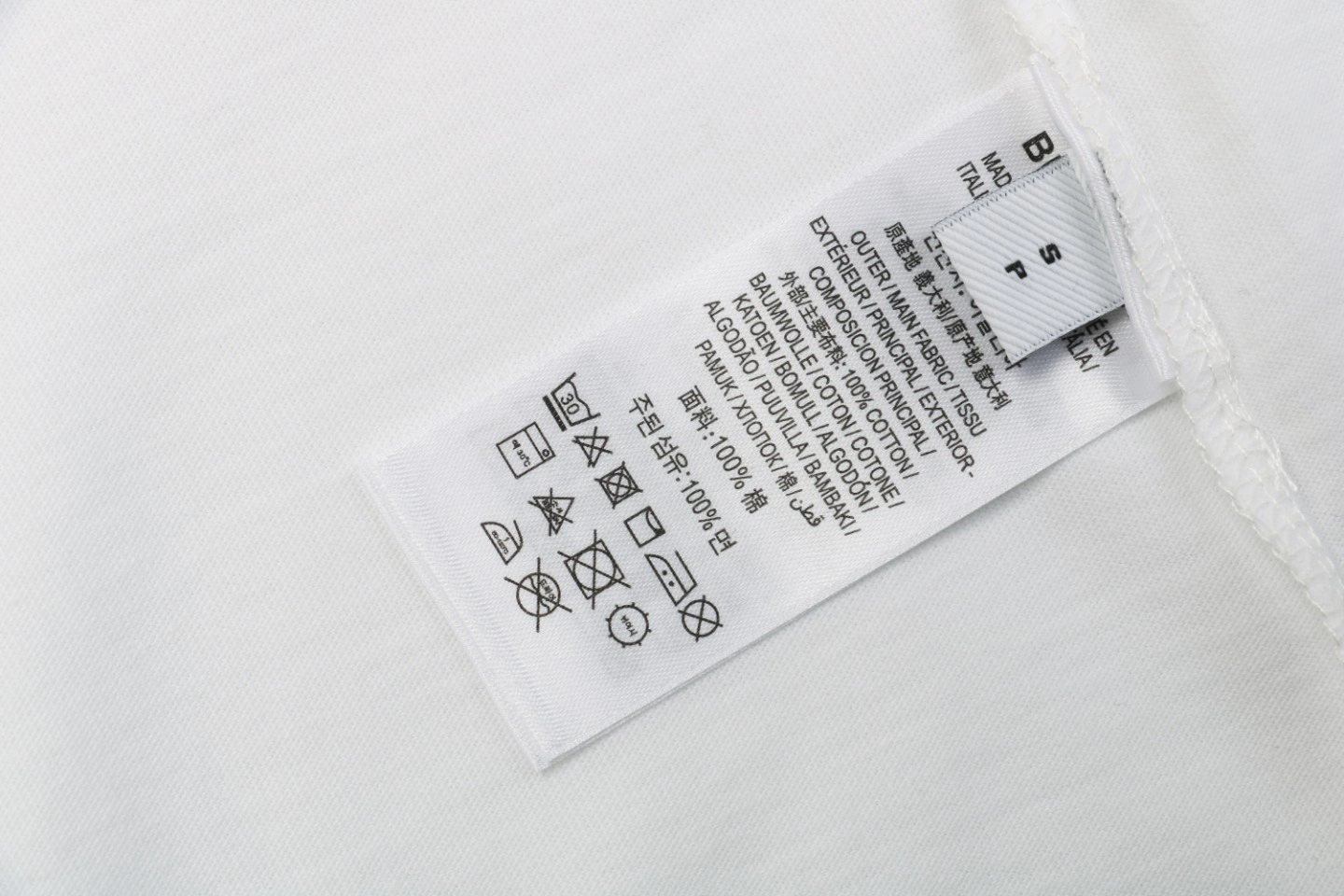 Wash tag