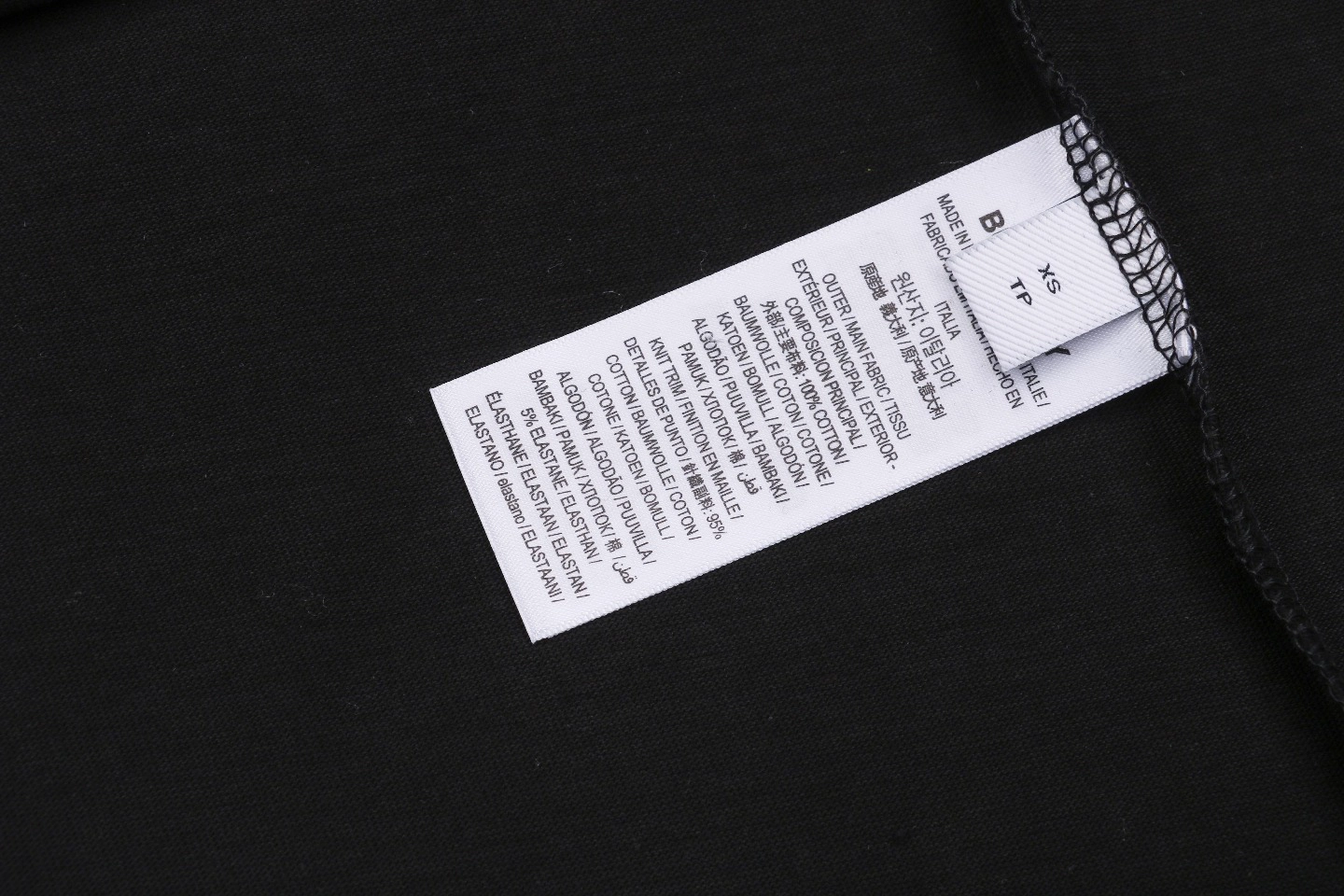 Wash tag