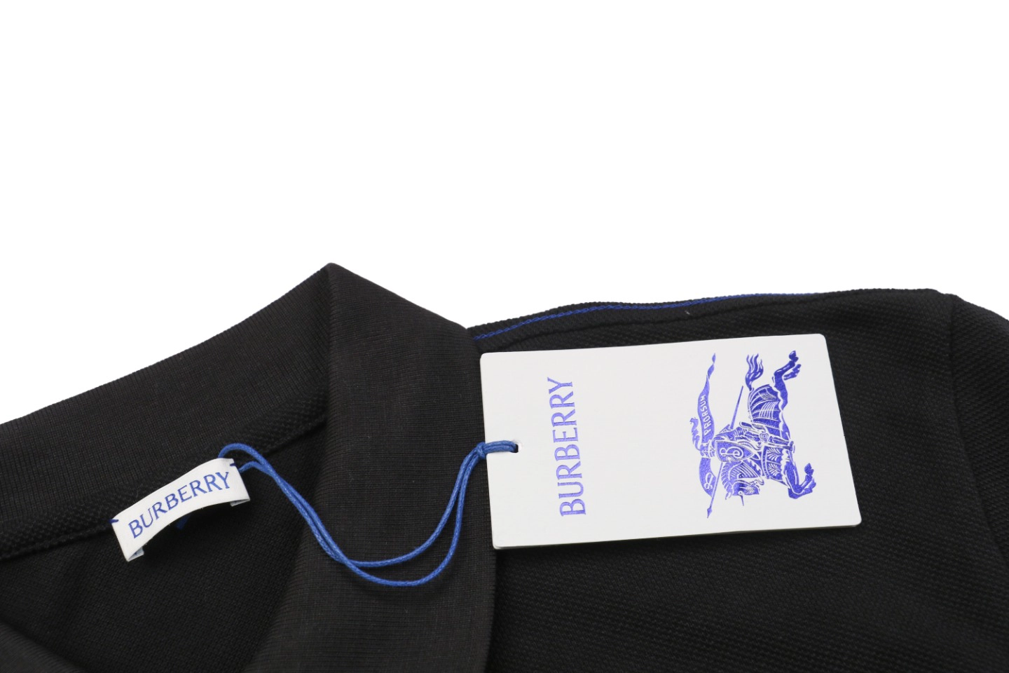 BBry Equestrian Knight Stripe Trim Polo Shirt4.jpeg