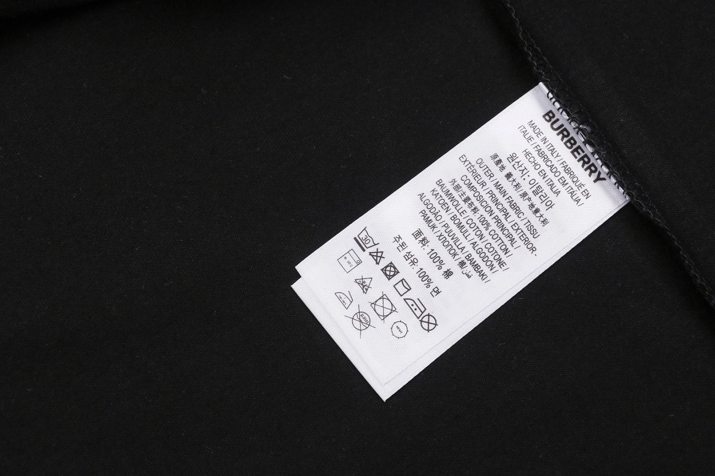 Wash tag