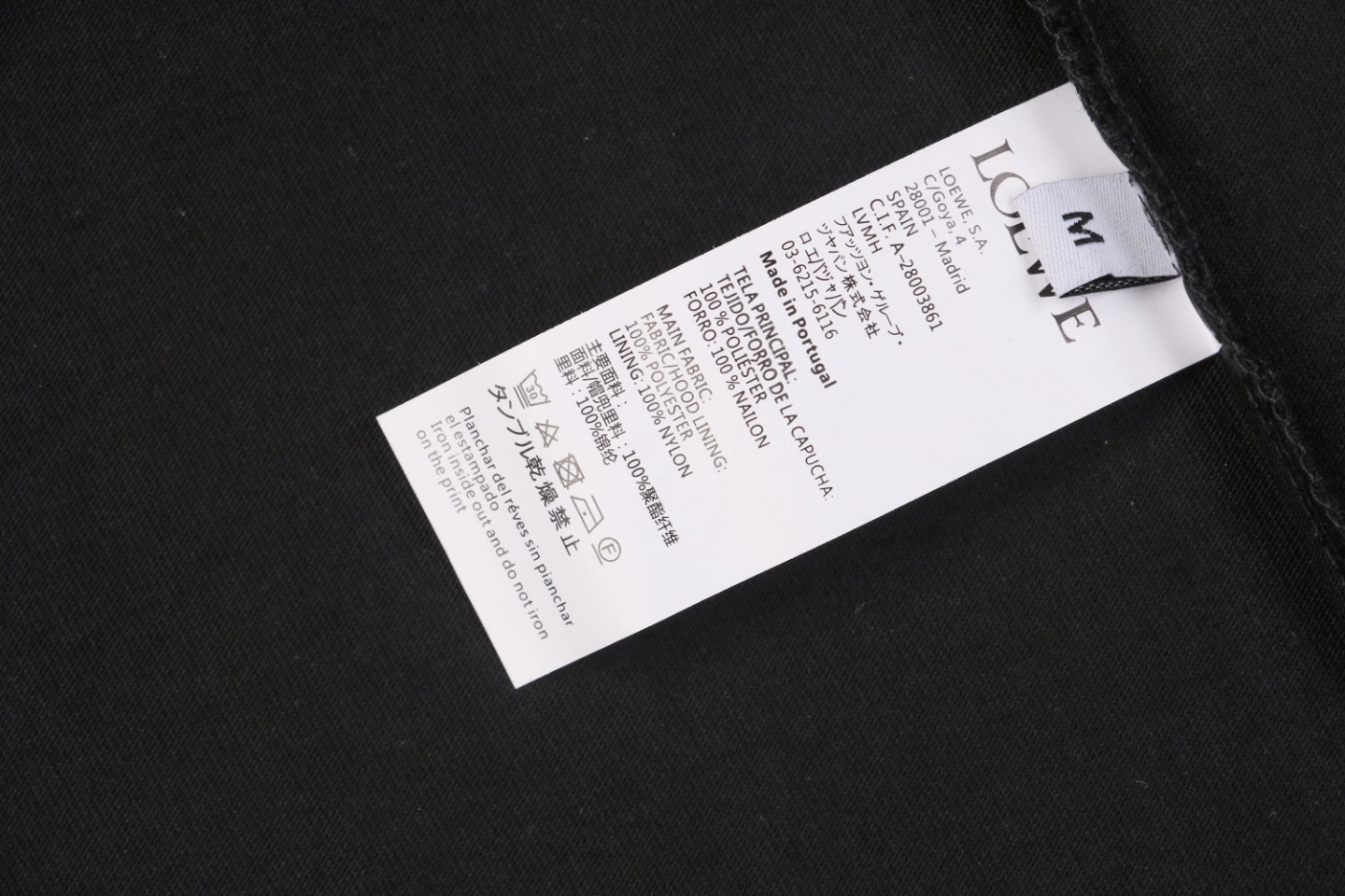 Wash tag