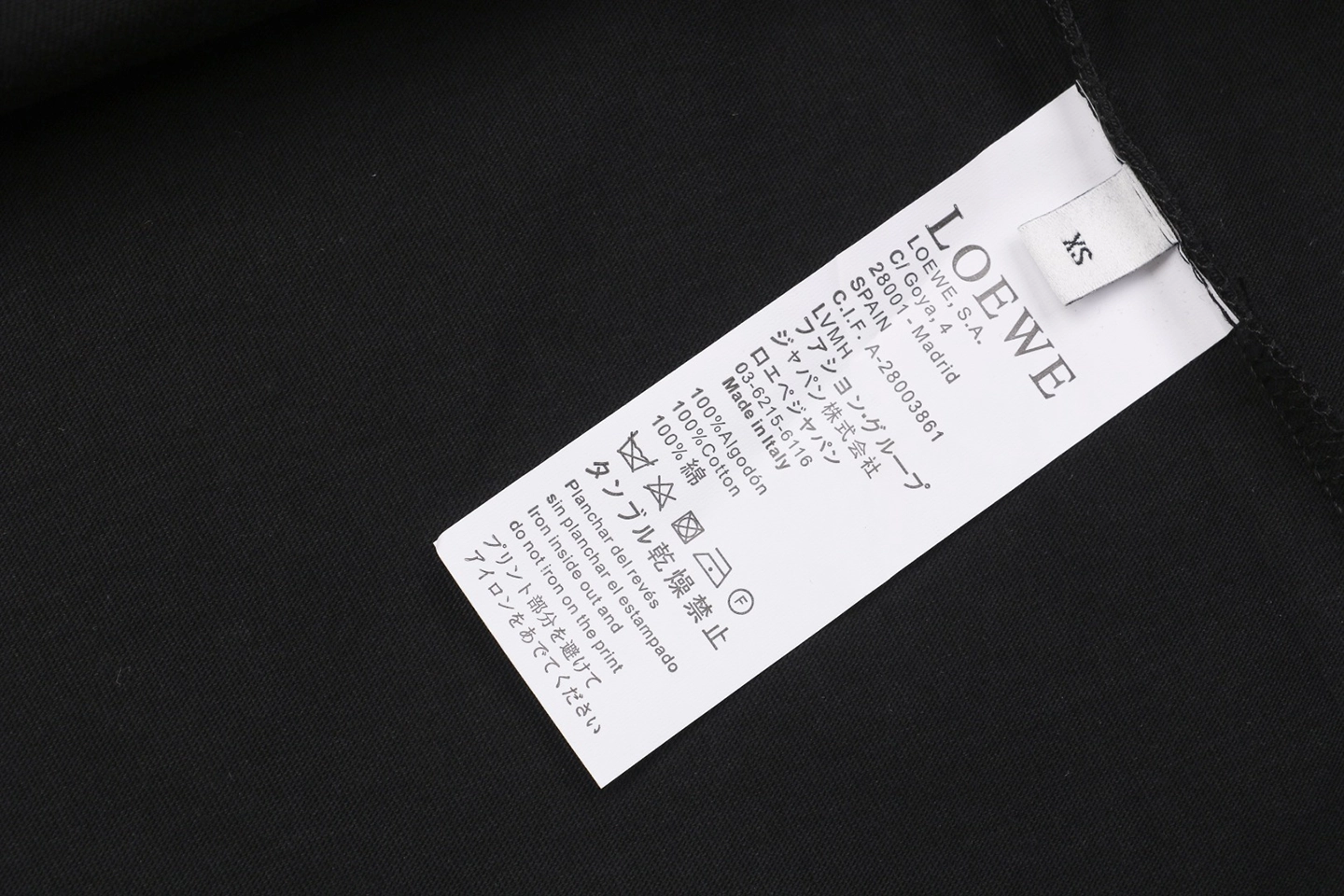 Wash tag