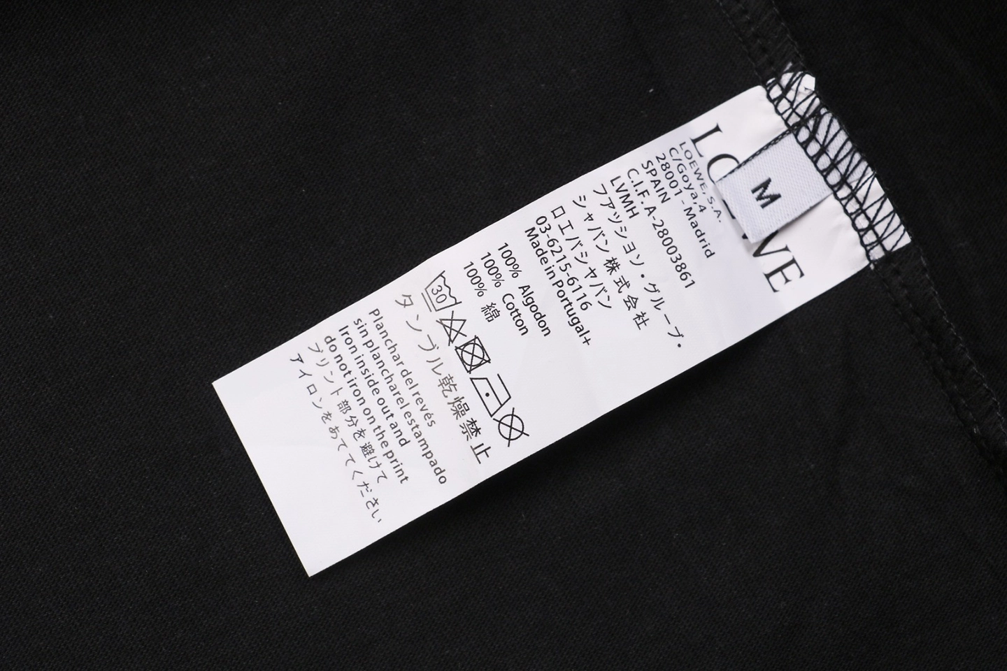 Wash tag