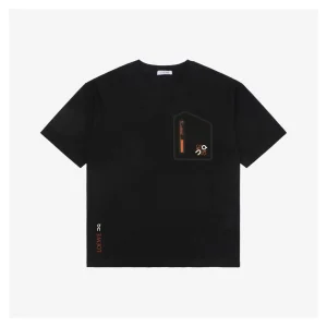L ON Co-Brand Letter Logo Silicone T-shirt