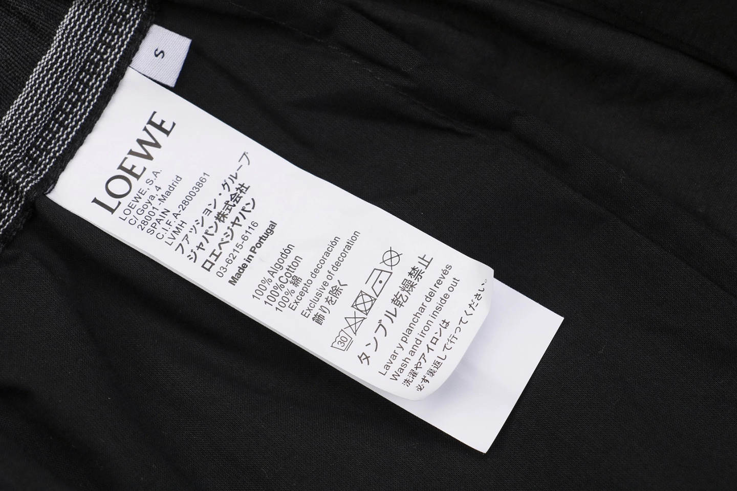 Wash tag
