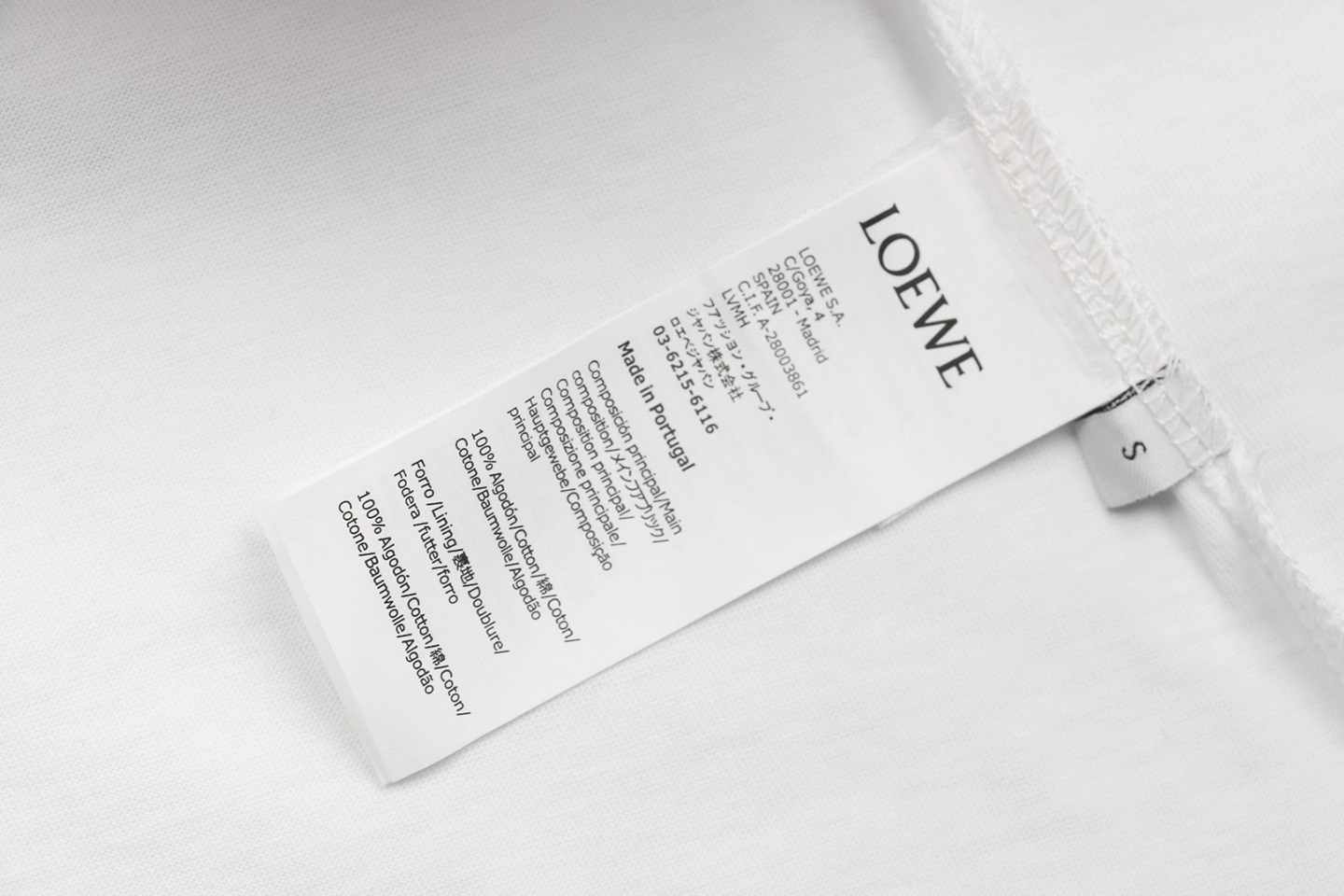 Wash tag