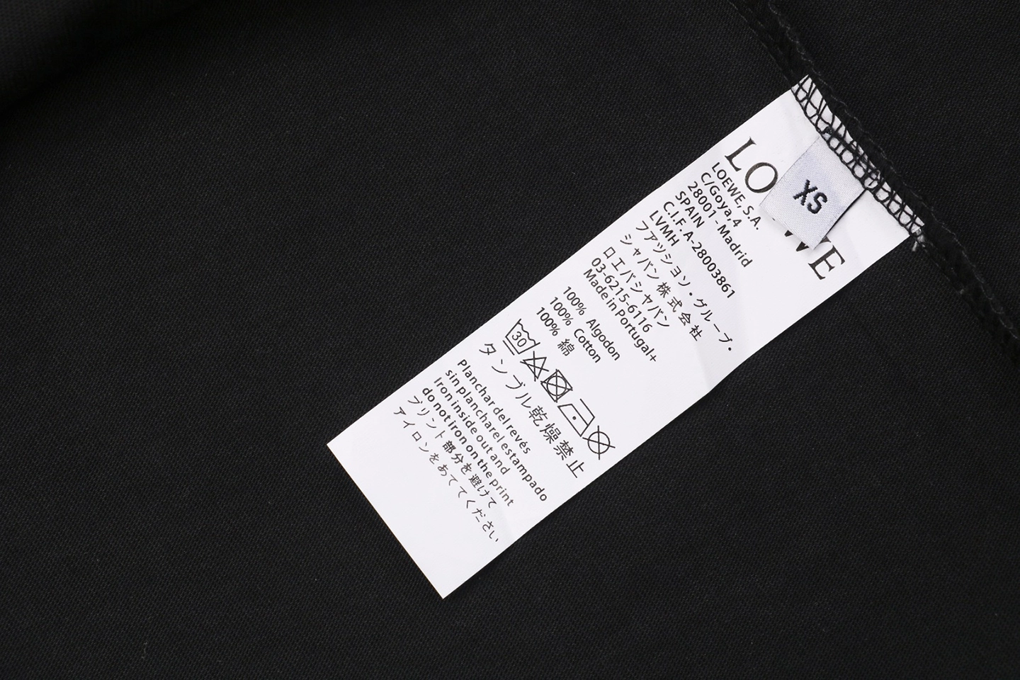 Wash tag